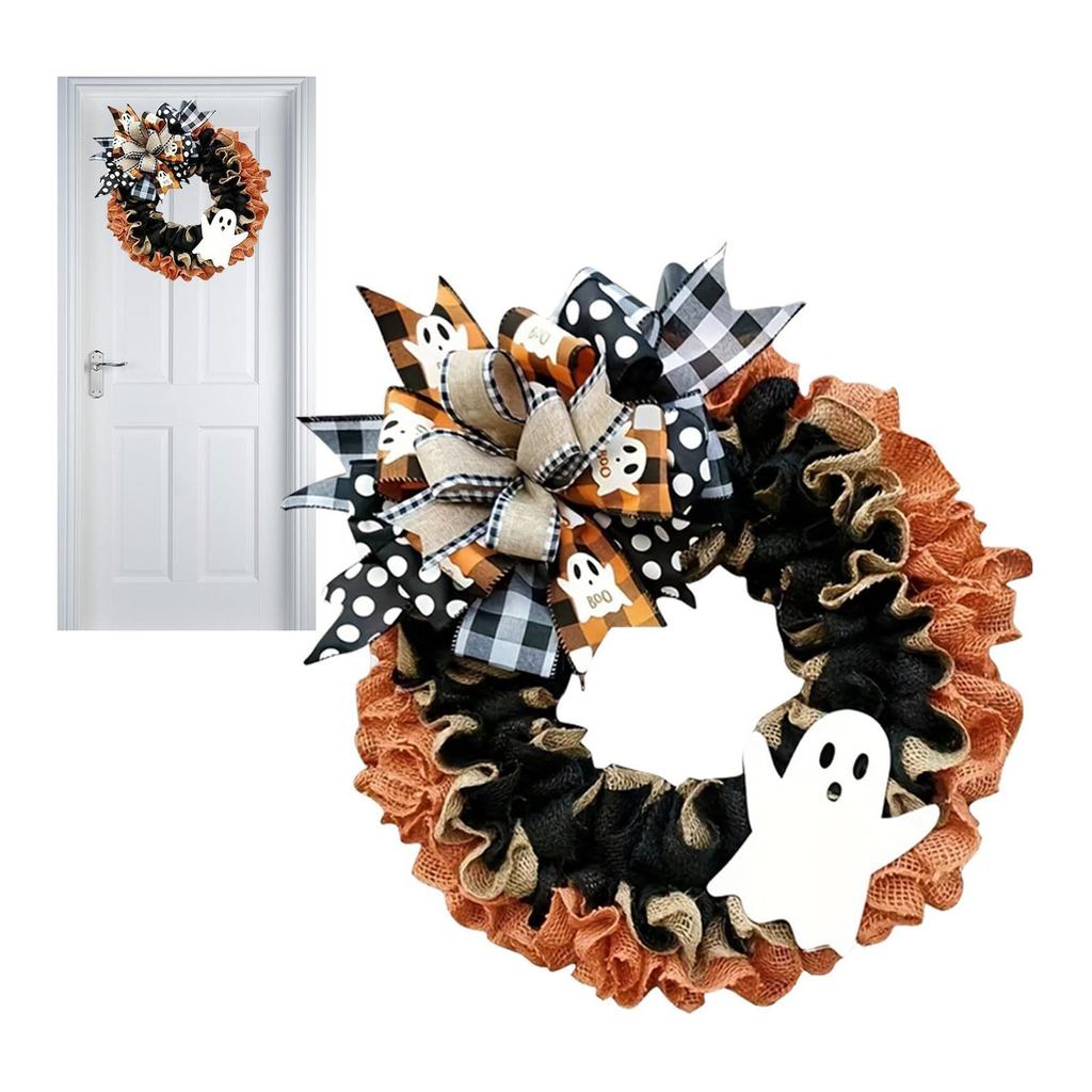 Halloween  Fabric Wreath