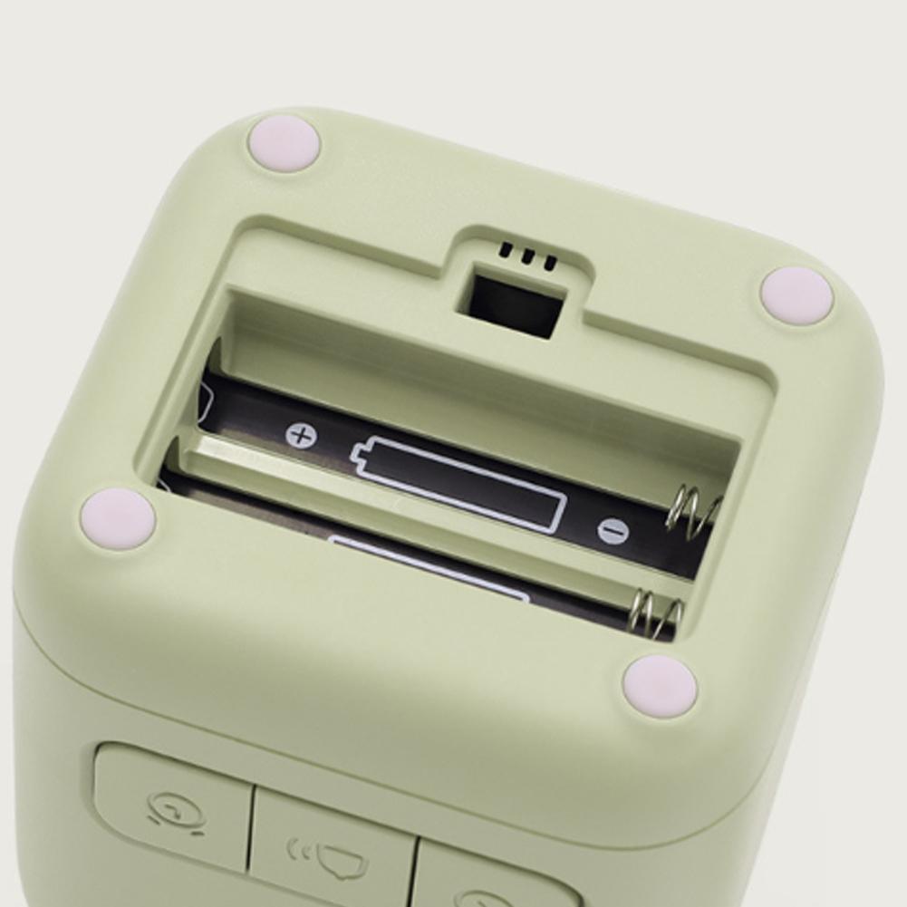 Cute Alarm Clocks Snooze Digital Clock Novelty Silent Table Clock Cartoon Shaped Alarm Clocks Silent Non Ticking Kids Desk Clock