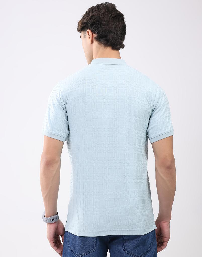 Monte Carlo Men's Collar Half Sleeve T-Shirt