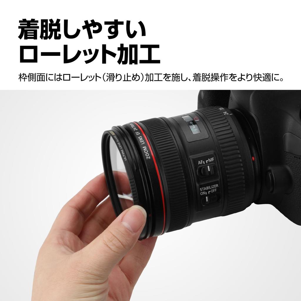 Hakuba ULTIMA Lens Filter 40.5mm Protective Filter High Transmittance Ultra Low Reflection 0.3% Optical Glass CF-UTLG405