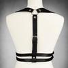 Punk-Taillengürtel Damen Halloween Leder Skinny Body Verstellbare Gürtel mit Legierungsschnalle für Party Nachtclub Taille Schlank
