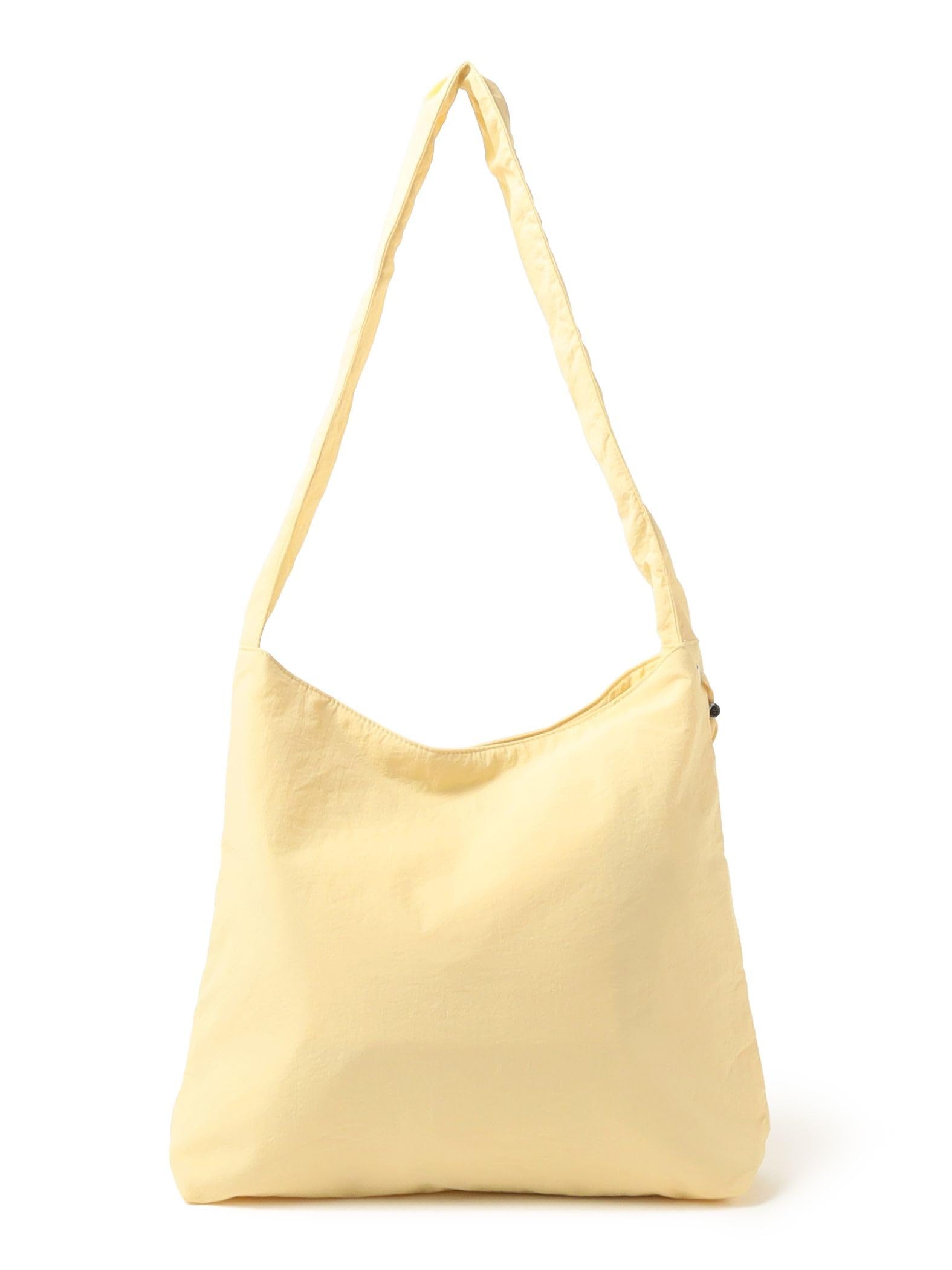 Канвасная сумка Beams Heart, Сумка-тоут со сборкой на ручке, Женская, СВЕТЛО-ЖЕЛТЫЙ, Один размер