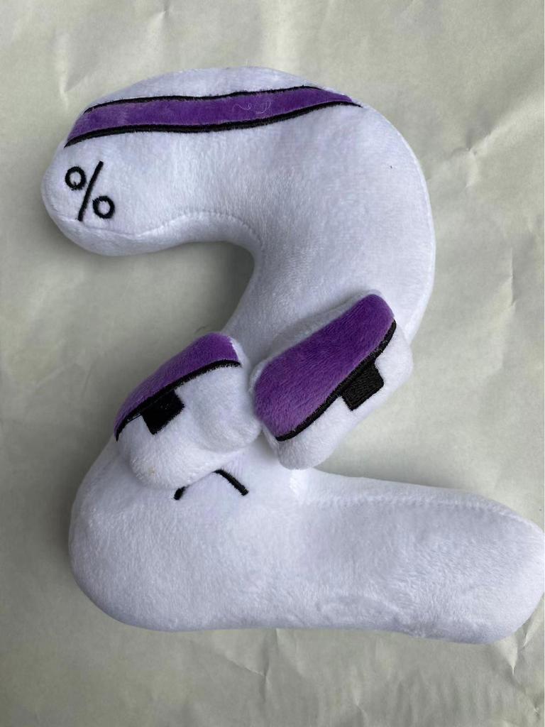 Alphabet Lore Zahlenreihe Plüschkissen Puppe für Kinderspielzeug