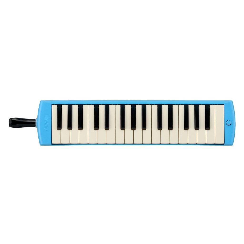 YAMAHA PIANICA Keyboard Harmonica 32 Keys Blue P-32E Comes with a Similar Color Plastic Hard Case Designed for Ease of Use by Children