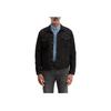 Levis Solid Color Point Collar Single Breasted Long Sleeve Jacket Men Jackets Black 72334-0403