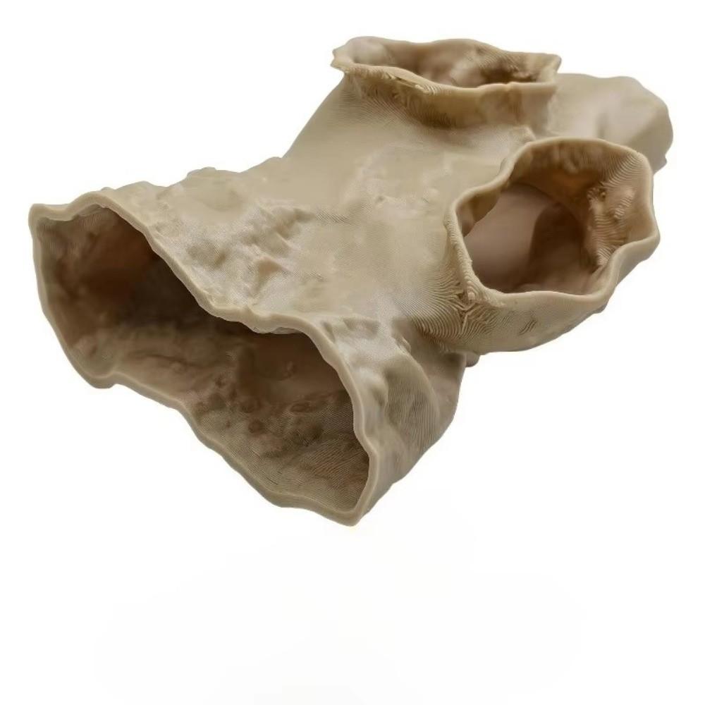 Highly Simulated Aquarium Fish Tank Nature 3D Printing Landscape Rock Cave Reptile Shelter Fish Shrimp Reproduction Hideout