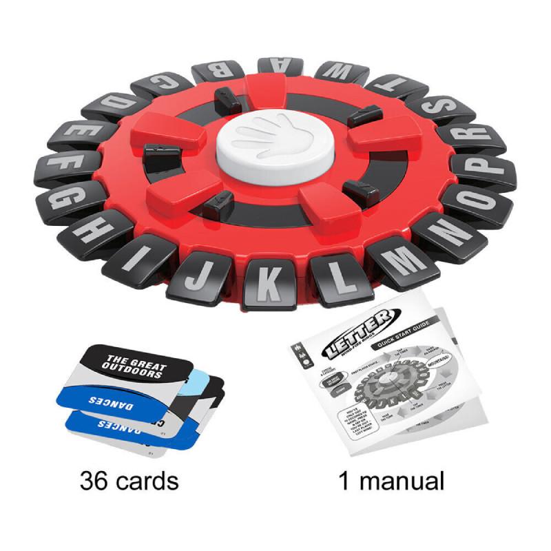 Exciting Tapple Crazy Alphabet Game For Kids Fun Fast-paced Family Board Game Toy