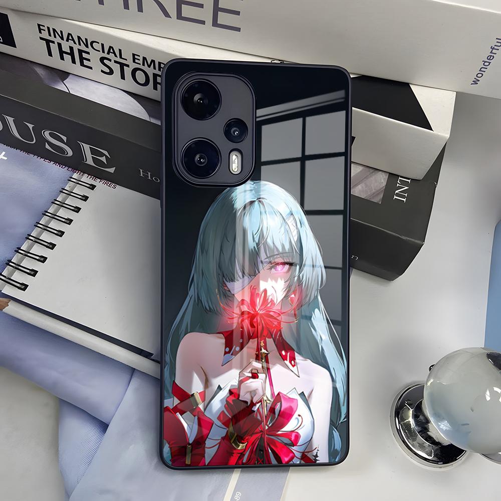 

Wuthering Waves Phone Case For Redmi 13 12 13c 12c Note 13 Pro Plus 11 12 Pro 10 12s 11s Glass Cover RedmiNote13ProPlus5G