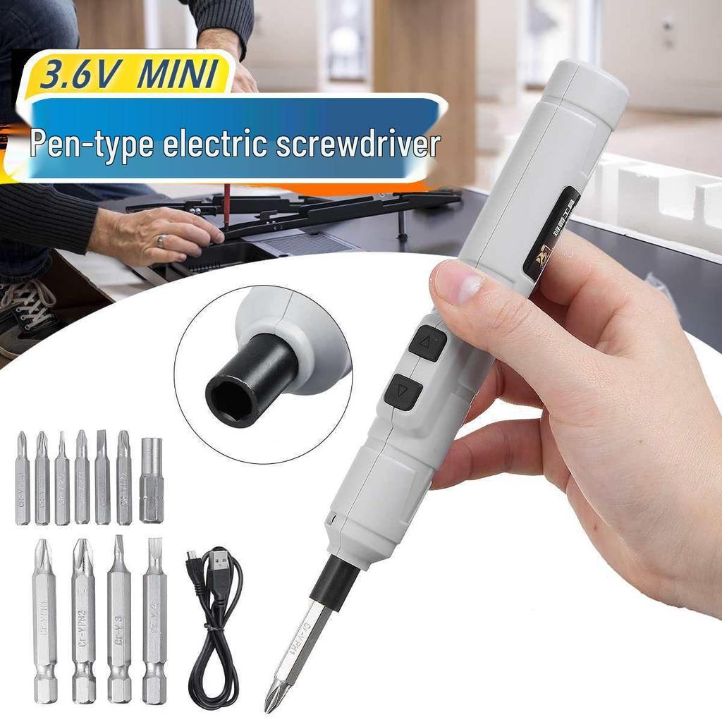Rechargeable Mini Electric Screwdriver Set