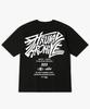 Hilukaakaibeu Kinetic Multi-Painting Logo Back Print Short Sleeve T-Shirt