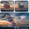 Rechargeable Four Motor Helicopter Toy Gravity Sensing RC Hobby Jet Plane  Kids Toddlers Children