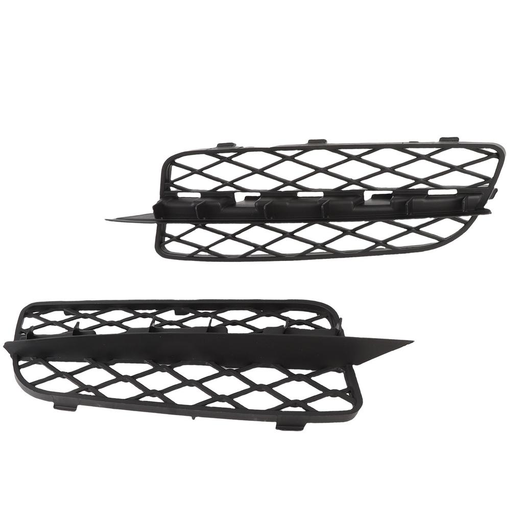 Front Bumper Lower Grille Set 51117159595 Left Right Side 1 Pair Replacement for X5 E70 2008 2010