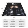 Marcus And Martinus Dvojčata Povlečení Přehozy MM Zpěvák Flanelová Přikrývka Na Pohovku Postel Pohodlný Potah Na Rozkládací Pohovku