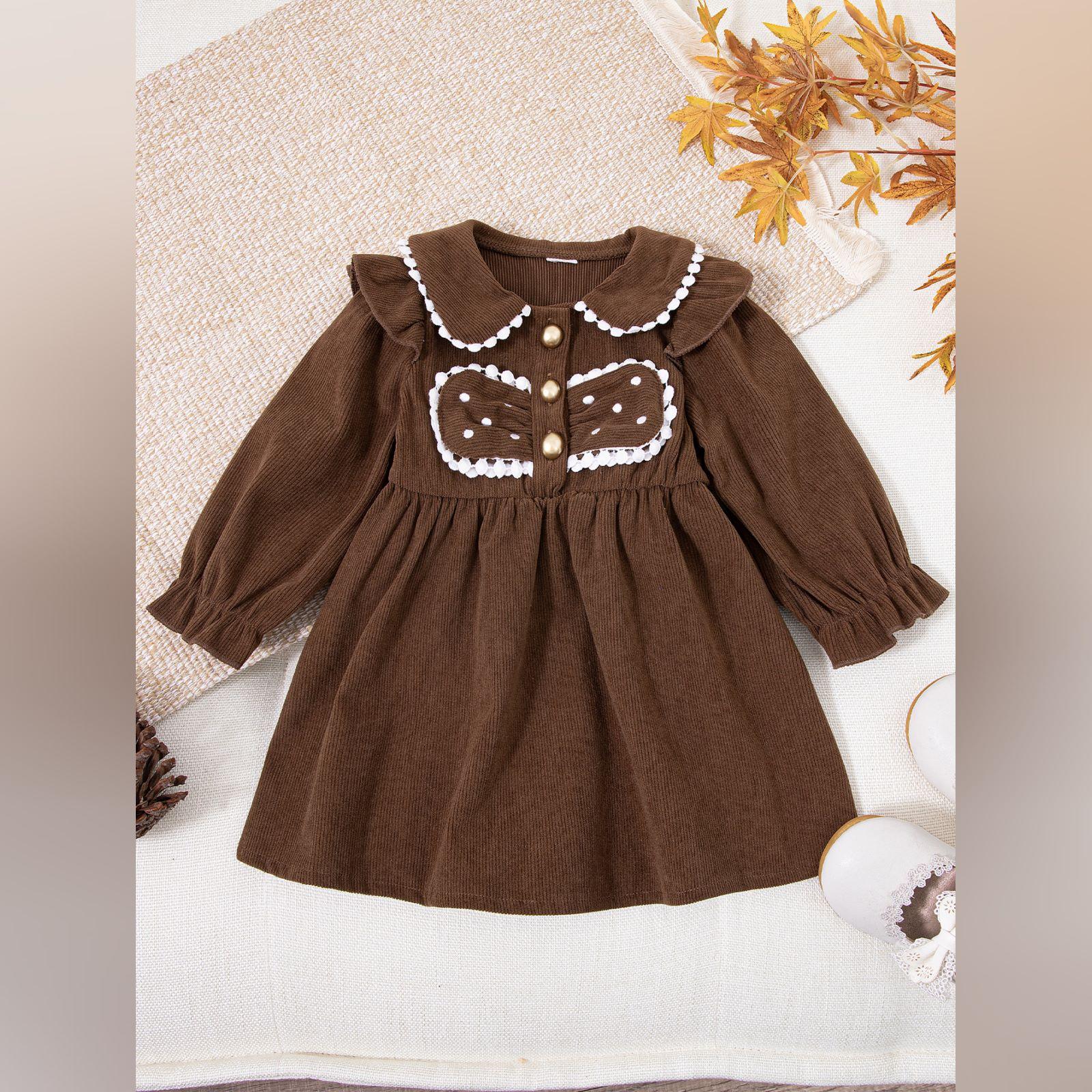 

Kids Casual Minimalist Versatile Dress 18