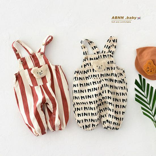 Abao Nannan Green Stripe Dinosaur Summer Set for Infant & Toddler – Korean Style Short Sleeve Two-Piece for Boys & Girls.