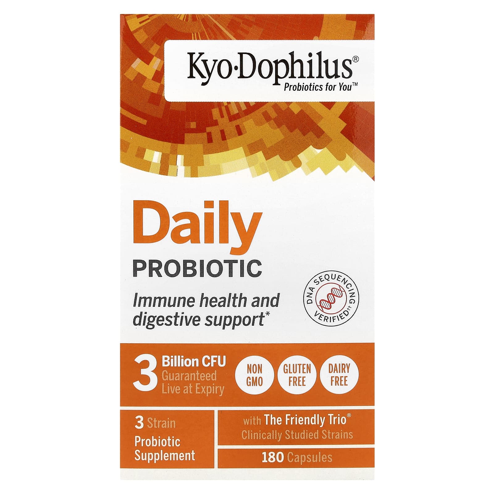 

Kyo-Dophilus®, Daily Probiotic, 180 Capsules