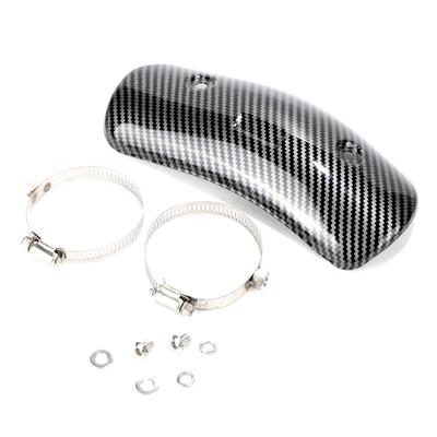 Silenziatore di scarico moto Protezione in fibra di carbonio Copertura dello scudo termico per Yoshimura AR SC AK Copertura antiscottatura
