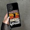 Handball Sport Soft Phone Case for Samsung A17 A16 A15 A14 A13 A57 A56 A55 A54 A53 A37 A36 A35 A34 A33 A26 A25 A24 A23 A52