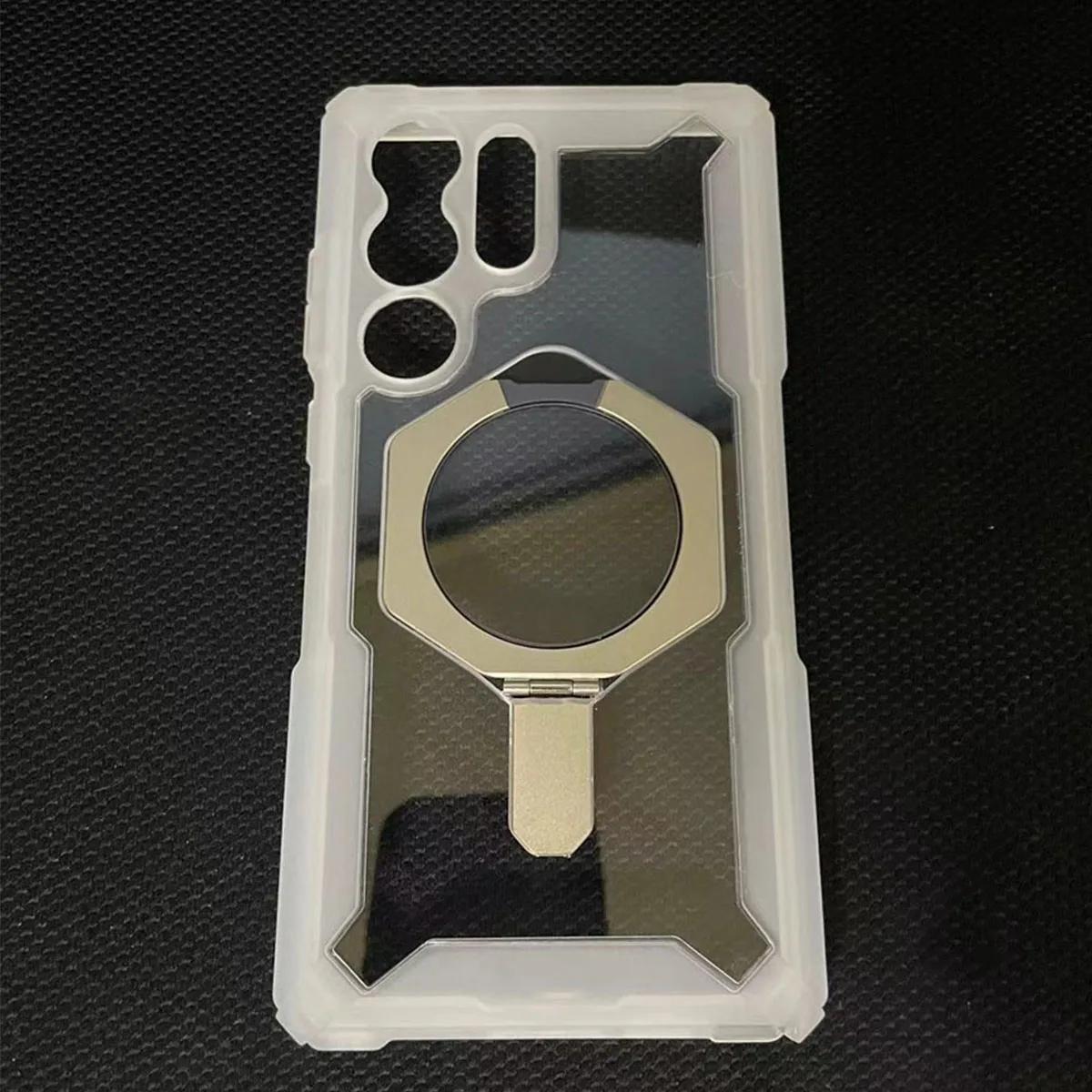 

Чехол-подставка Plasma XTE Pro Origi с магнитной подставкой для Samsung Galaxy S25 S24 Ultra S23 Plus MagSafe, ударопрочный, прочный, бронированный чехол For Galaxy S25 Ultra чистый