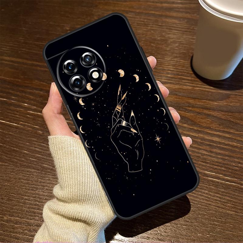 Fortune Telling Moon Stars Hands For OnePlus 15 13 12 11 15R 13R 12R 8T 10T 13T Case For OnePlus Nord 5 CE 2 3 4 Lite N20 N30