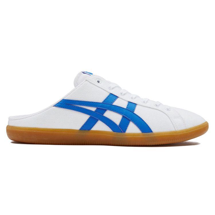 Onitsuka Tiger Unisex DD Trainer Sabot White Blue Mesh Slip‑On Mules 1183B769-102