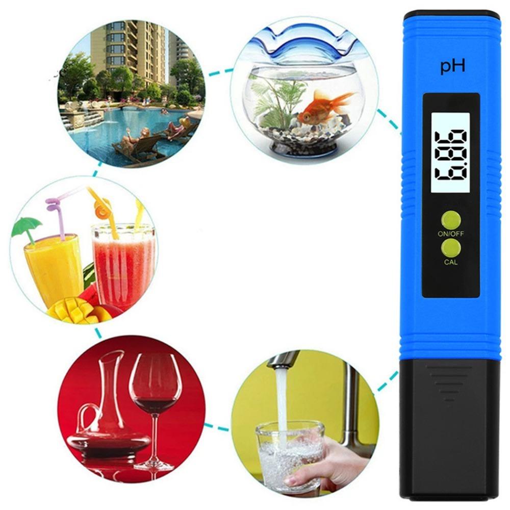 Digital PH Meter Acidity Tester Accuracy 0.01 PH Tester Aquarium Pool Water Quality Measure Automatic Calibration
