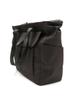 Official Haruyama Men's Business Tote Bag with Magnetic Buckle, Year-Round, D. Brown, Black