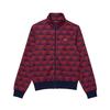 Mens Robert George Motif Jacquard Full Zip Sweatshirt