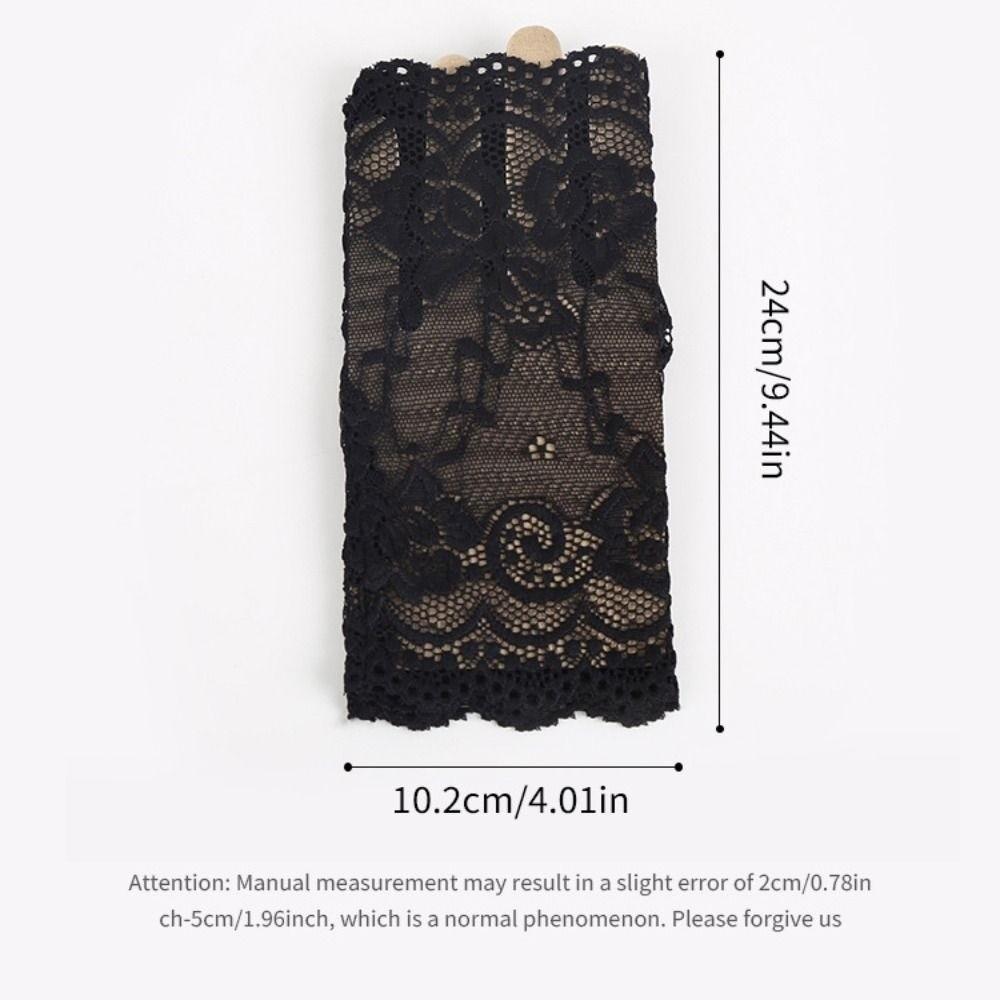 Sunscreen Short Gloves Half Finger Driving Gloves Fashion Performance Gloves Dance