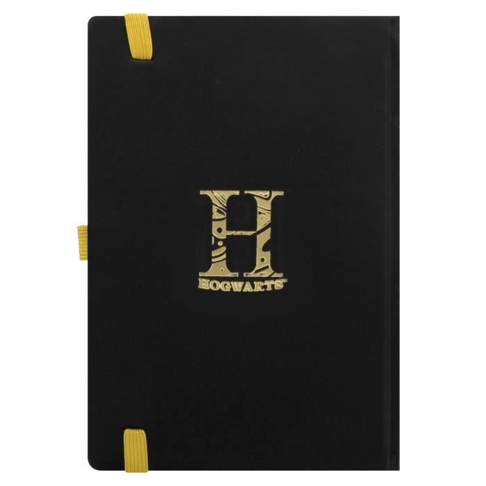 Carnet A5 - Harry Potter - Hufflepuff Foil Premium - Noir - Adulte - Mixte