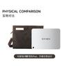 Crazy Horse Skin Men's Crossbody Bag Retro Simple Handheld Letter Package Business Travel Shoulder Men