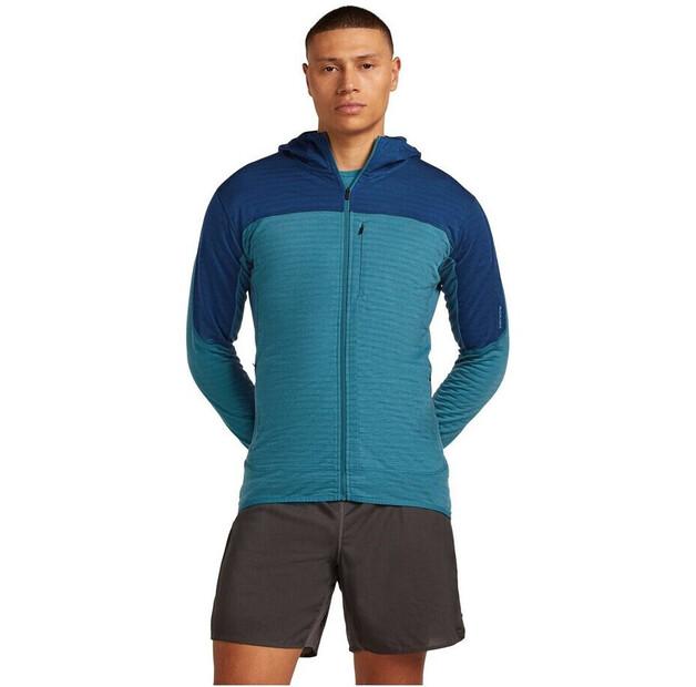 Худи Icebreaker Merino Blend 300 RealFleece Descender LS Zip M