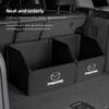 Boîte Organisateur Pliante pour Coffre de Voiture Valise en Cuir Bacs de Rangement Pour Mazda 2 3 6 5 Atenza CX3 CX5 MX5 CX7 Axela CX30 CX90 CX60 CX50