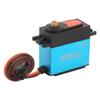 Servo Motor Digital 25kg Waterproof Metal Gear 180 Degrees  Control Angel for Robot RC Car Blue