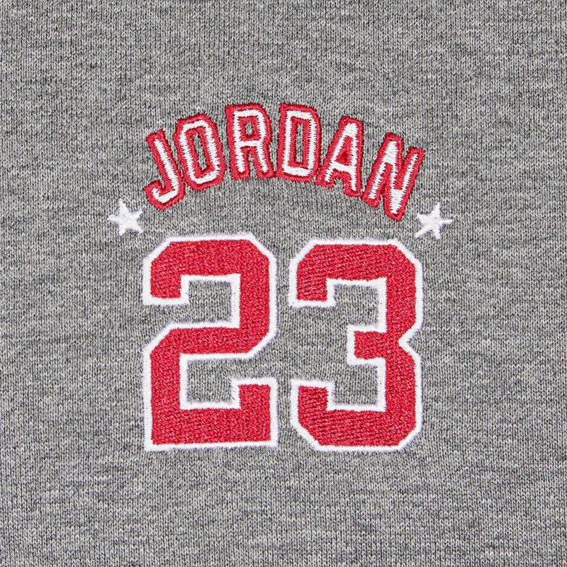 Jordan Sweatshirts Men's Gray Crew Neck Moderate Regular DR6421-091
