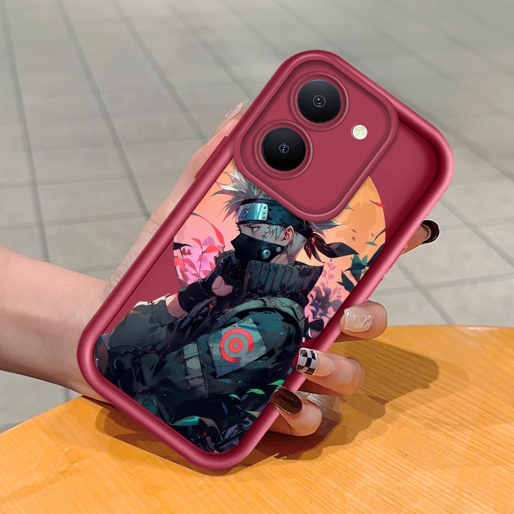 

Мягкий силиконовый квадратный чехол с рисунком лестницы для телефона, полное покрытие, противоударный защитный резиновый чехол для камеры для Vivo Vivo Y12 темно-красного