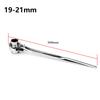Wrench Ratchet Wrench 17-19mm 18-21mm 19-22mm Podger Spanner Ratchet Wrench Wrench 21-22mm Electrophoresis End Socket