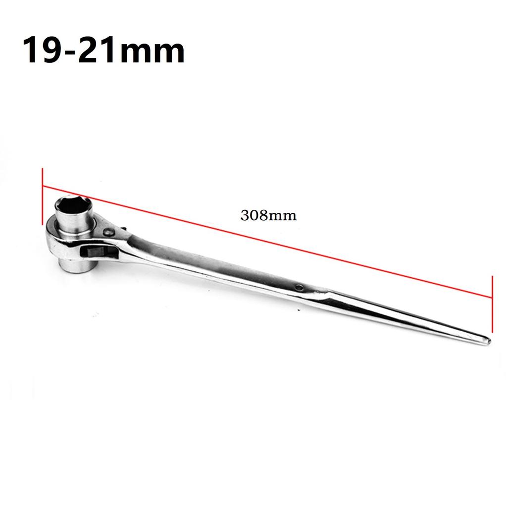 Wrench Ratchet Wrench 17-19mm 18-21mm 19-22mm Podger Spanner Ratchet Wrench Wrench 21-22mm Electrophoresis End Socket