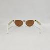 Used New Unused Celine Old Logo Salmon Brow Sunglasses Ivory [CELINE] Cat Eye Eyewear
