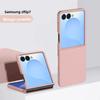 Phone Case for Samsung Z Flip 7 FE 6 5 4 3 Flip7 Flip6 Flip5 Flip4 5G Protective Cover Slim Thin Candy Cute Skin Feel