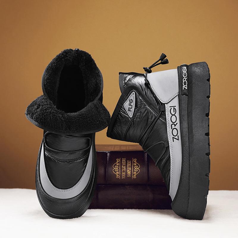 

Зимние ботинки для мужчин Добавьте бархатные мужские кроссовки Ботильоны Мягкие и удобные Спортивная и повседневная одежда Износостойкие Нескользящие Новые 39