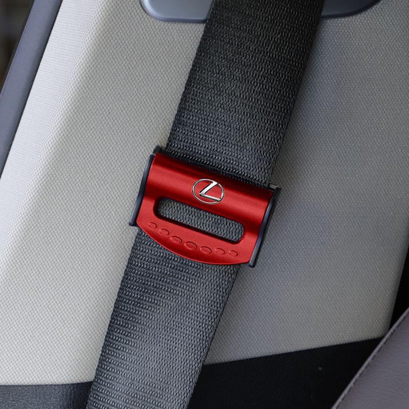 Car Seat Belt Limiter Anti-Slip Seatbelt Stopper For Lexus RX330 IS250 Ct200h RX350 ES350 Universal Car Seat Belt Fixing Clips