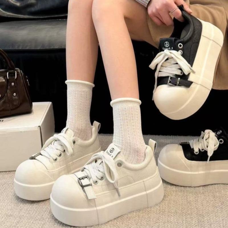 High-top Platform Shoes - New Women's Style Casual Versatile Sports Loafers