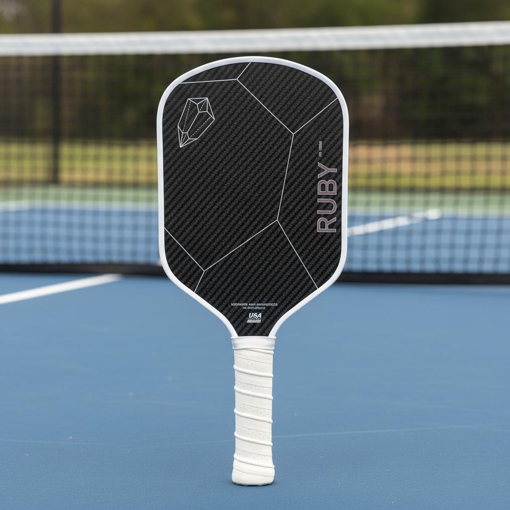 High-End 16mm Thickness Yuedong Custom Hot-Pressed Honeycomb Core Edgeless Portable Pickleball Racket Entertainment