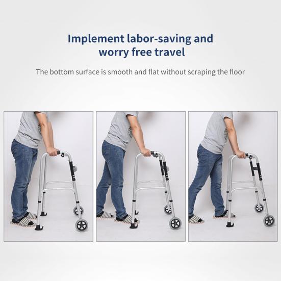 Plastic Ski Glides High Strength Lightweight Scratch-resistant Sled Glides for Assist Walker