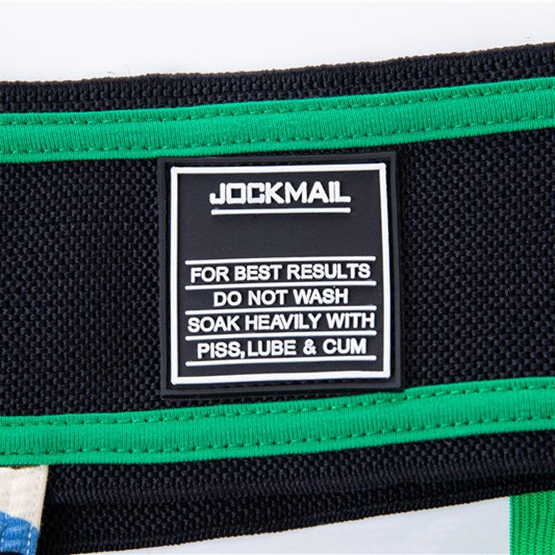Jockstraps JOCKMAIL Lace-up Adjustable Size Men's Thong Underwear Extra Wide Waistband Low Waist Style Soft Breathable Comfortable Underpants