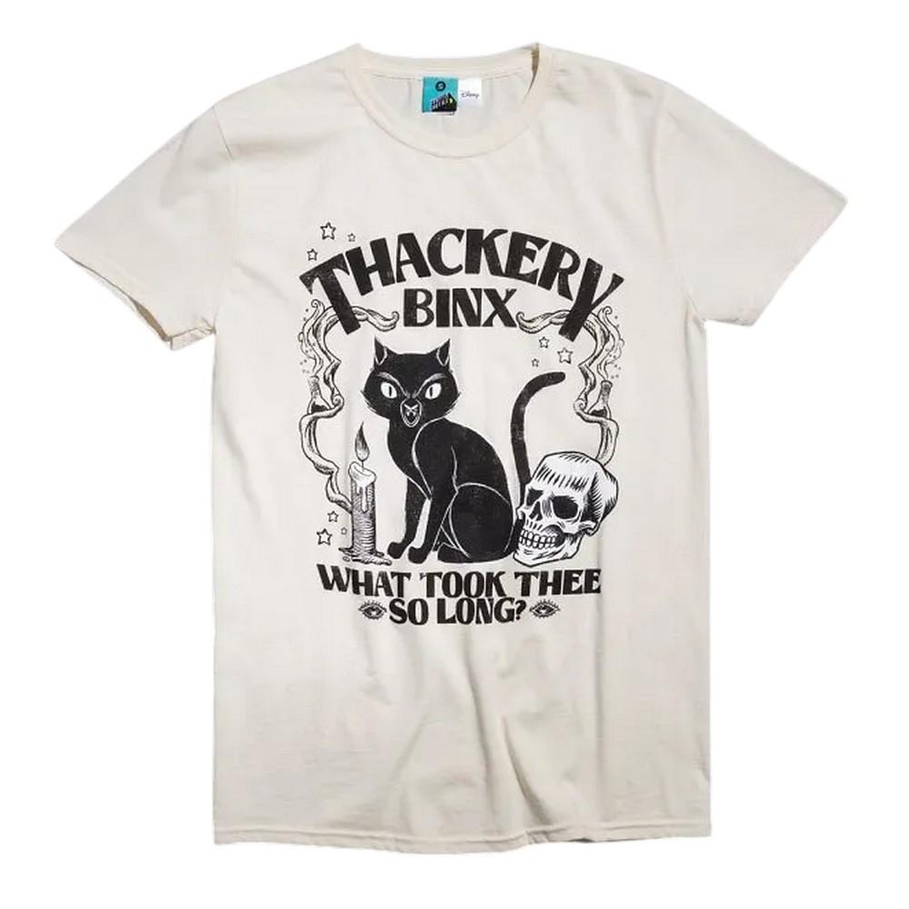 Hocus Pocus Unisex Adult Thackery Binx T-Shirt