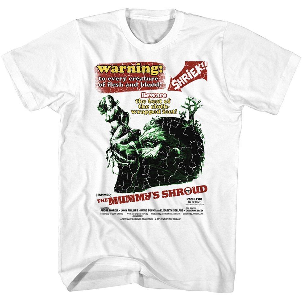 Hammer Horror The Mummys Shroud Movie Shirt M
