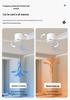 Minimalist Ceiling Fan Light for Living Room, Dining Room & Bedroom
