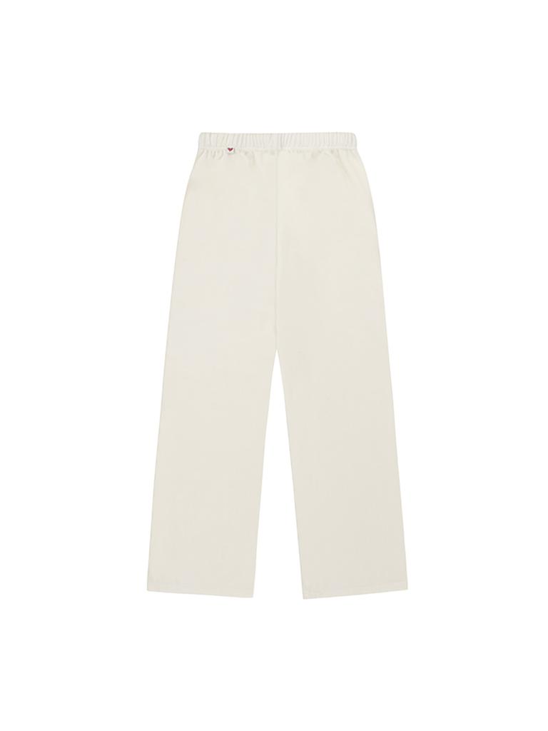 ASIF CALIE Gurls Basic Terry Pants Ivory